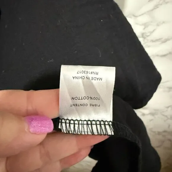 Princess Polly Black Puff Sleeve Mini Sundress Size 2 - Picture 2 of 7